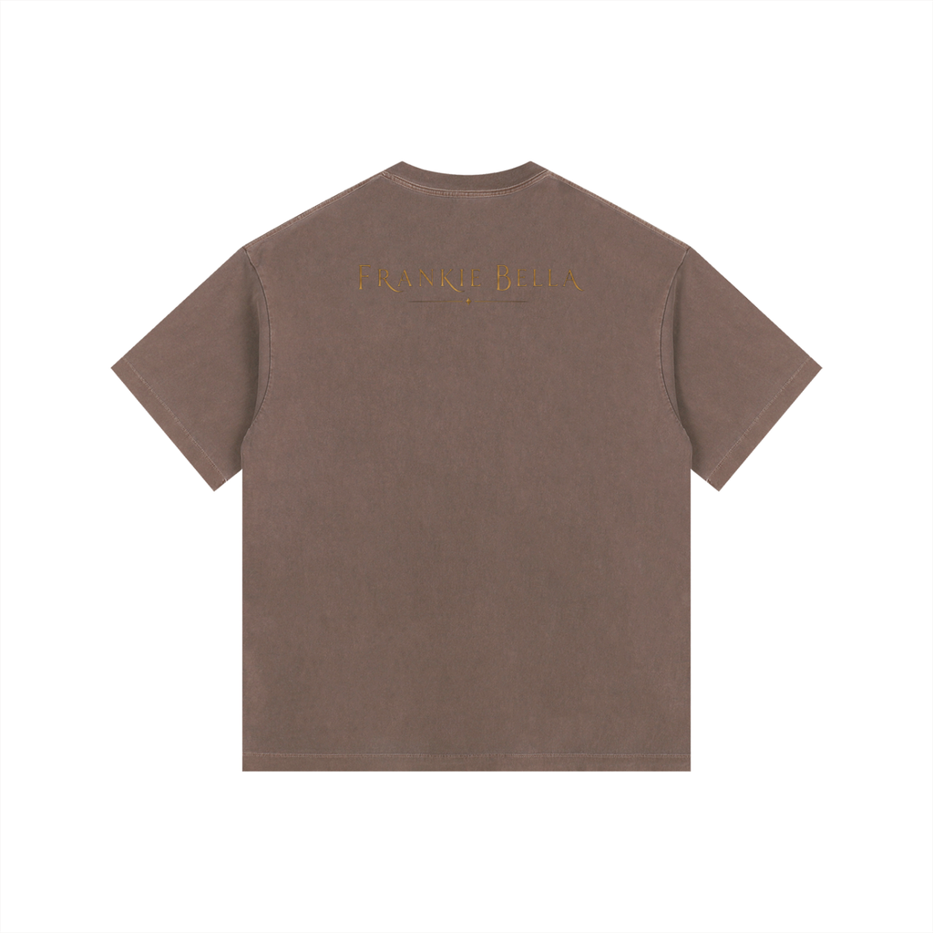 Vintage Washed Oversized Cotton T-Shirt
