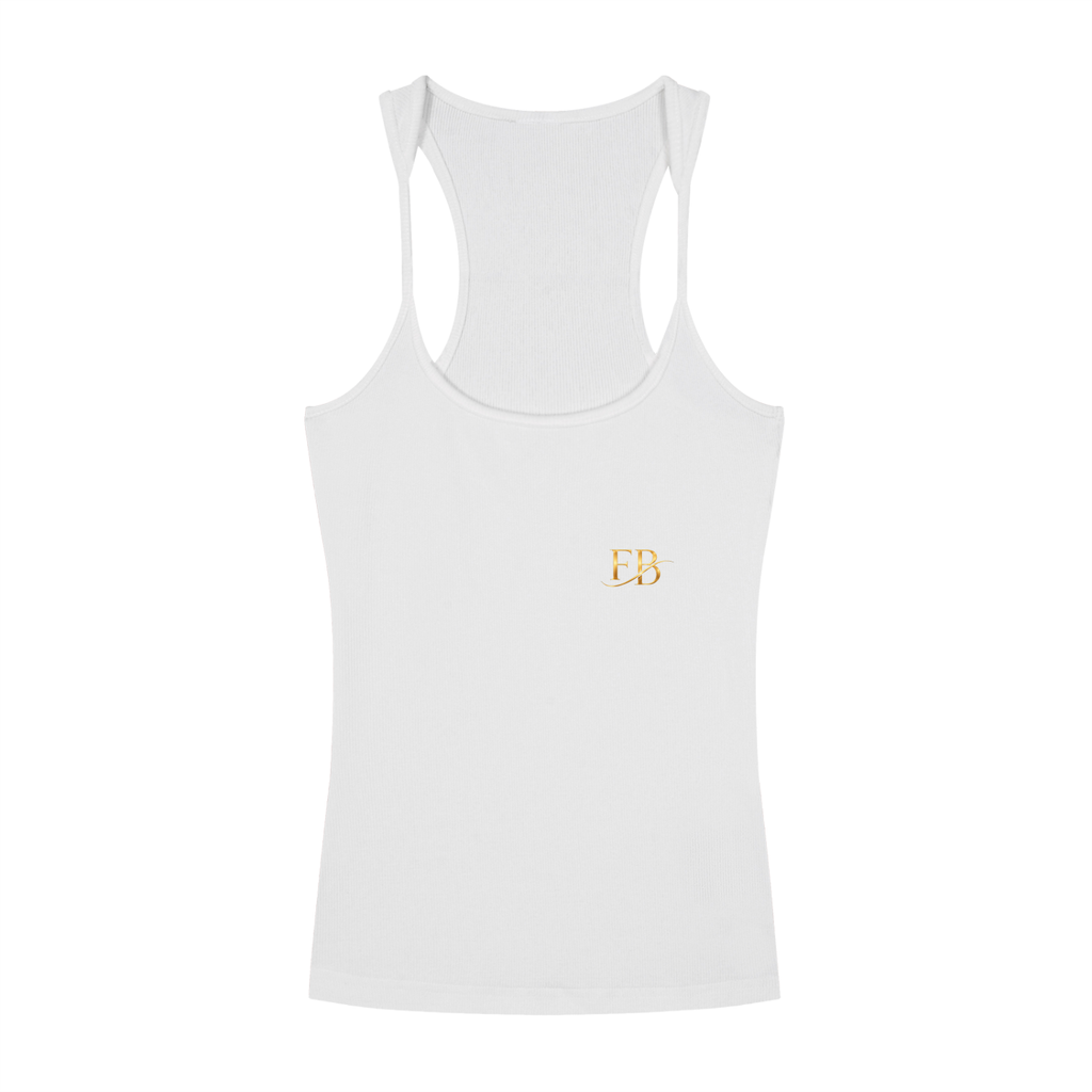 Slim Fit Ribbed Racerback Tank Top