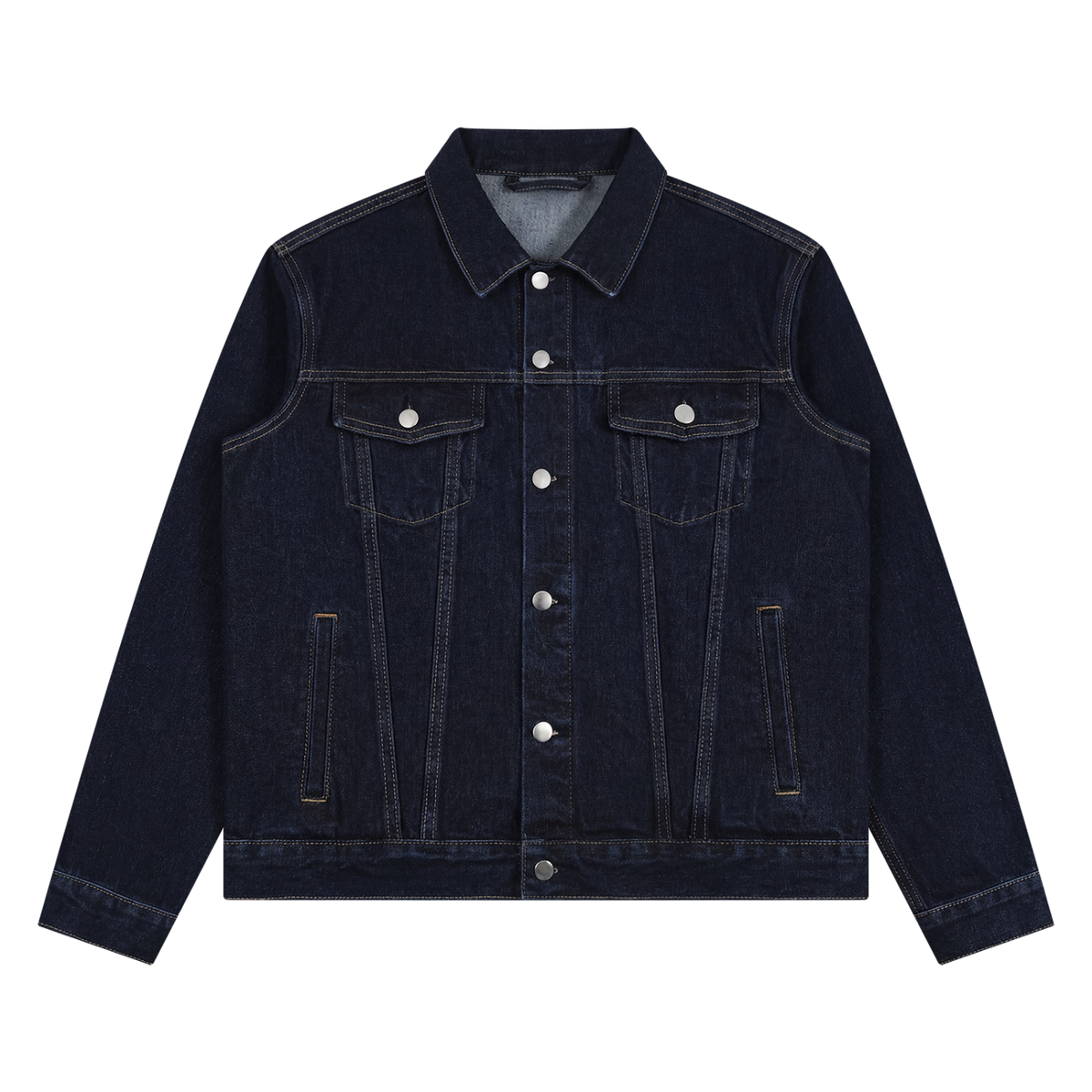 Unisex Vintage Wash Denim Jacket