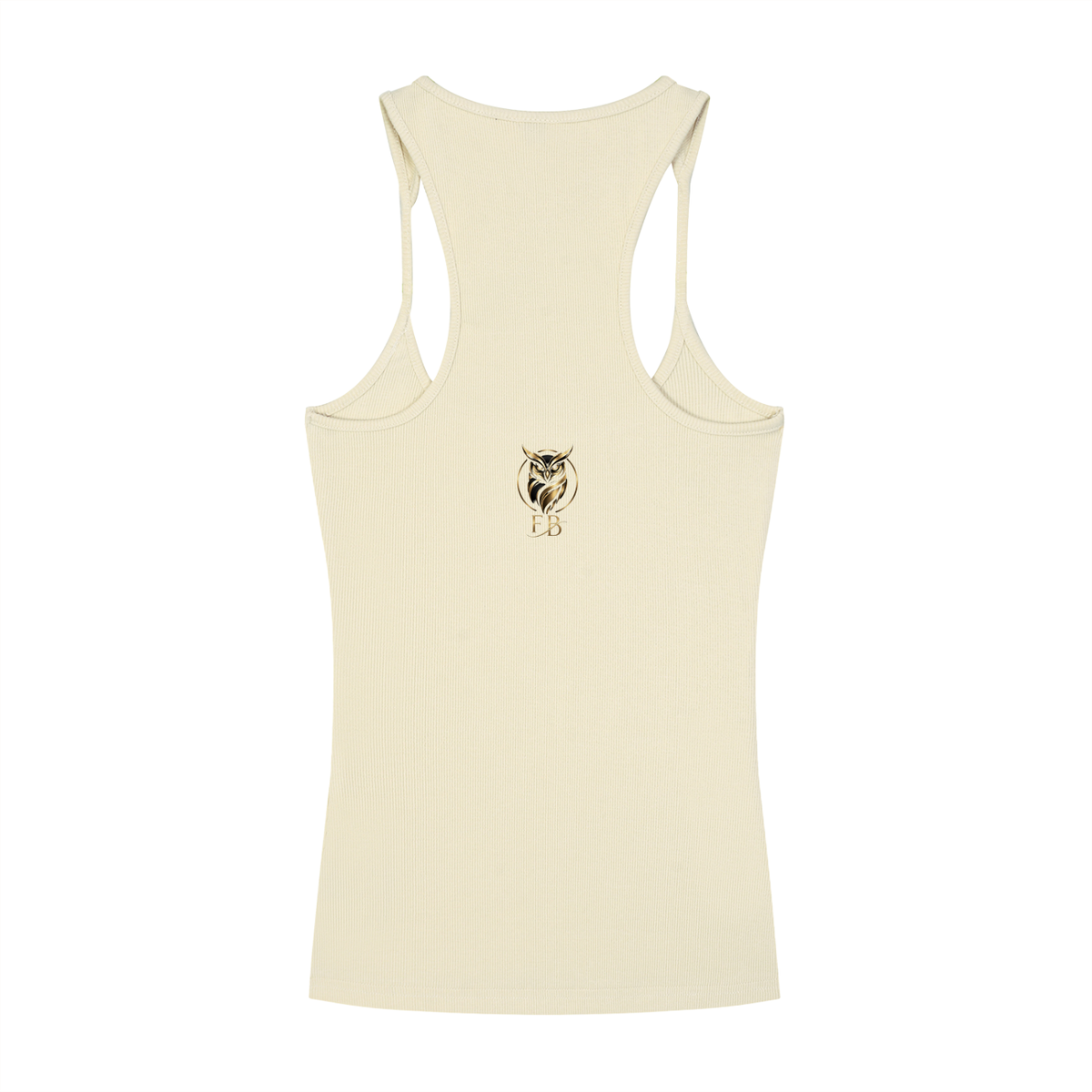 Slim Fit Ribbed Racerback Tank Top