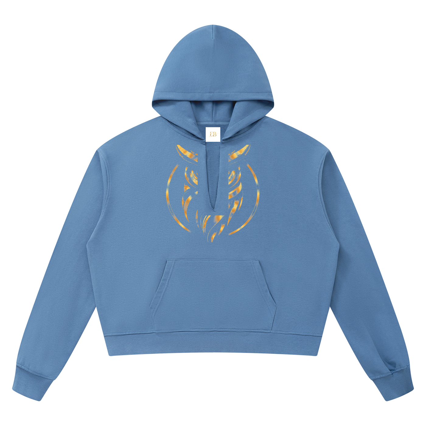 Unisex Boxy Raw Edge Hoodie