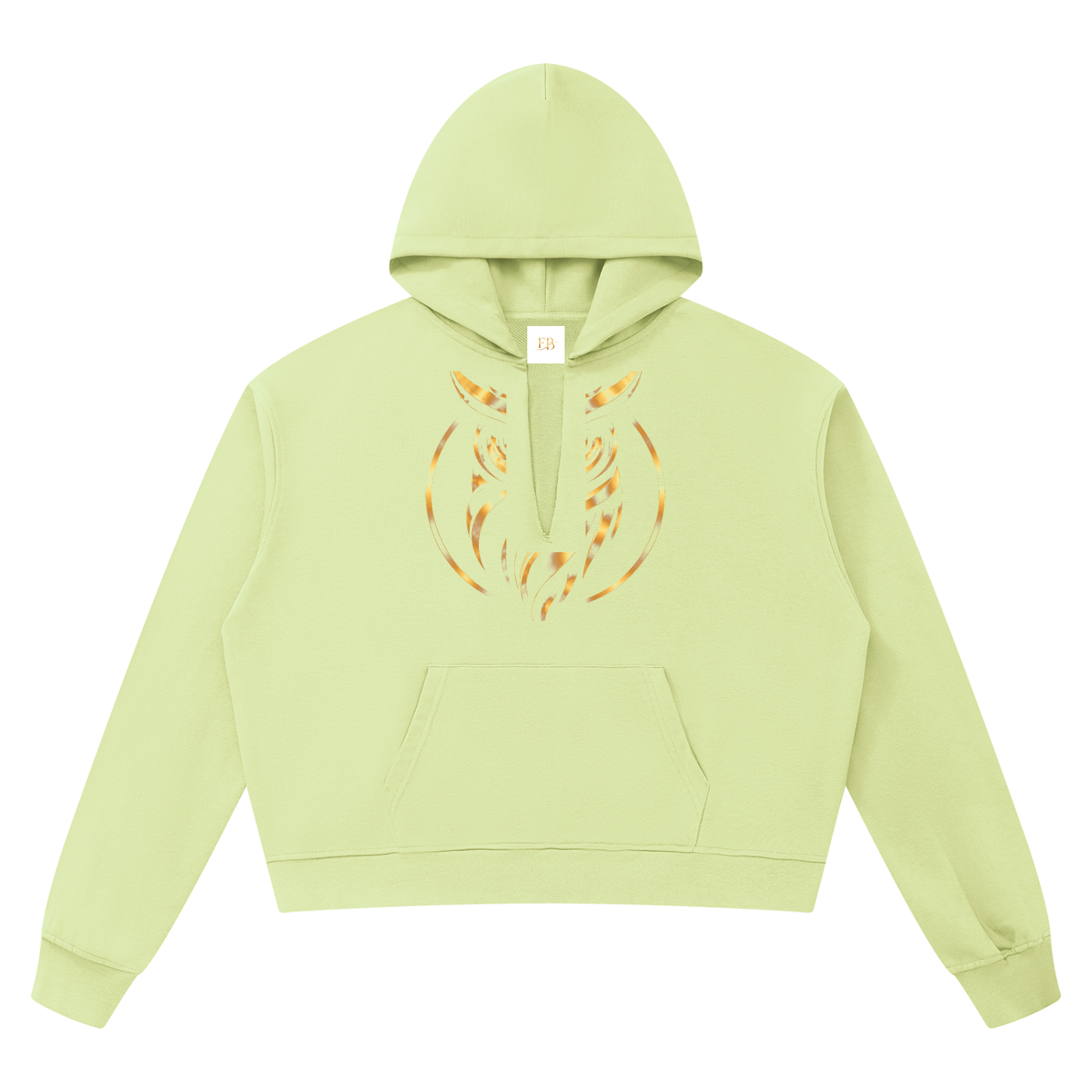 Unisex Boxy Raw Edge Hoodie