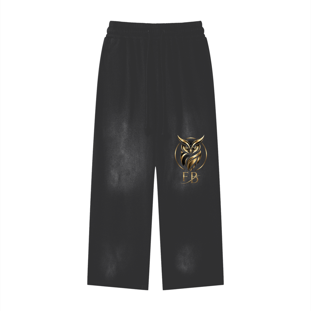 Sunfade Loose Fit Cotton Sweatpants