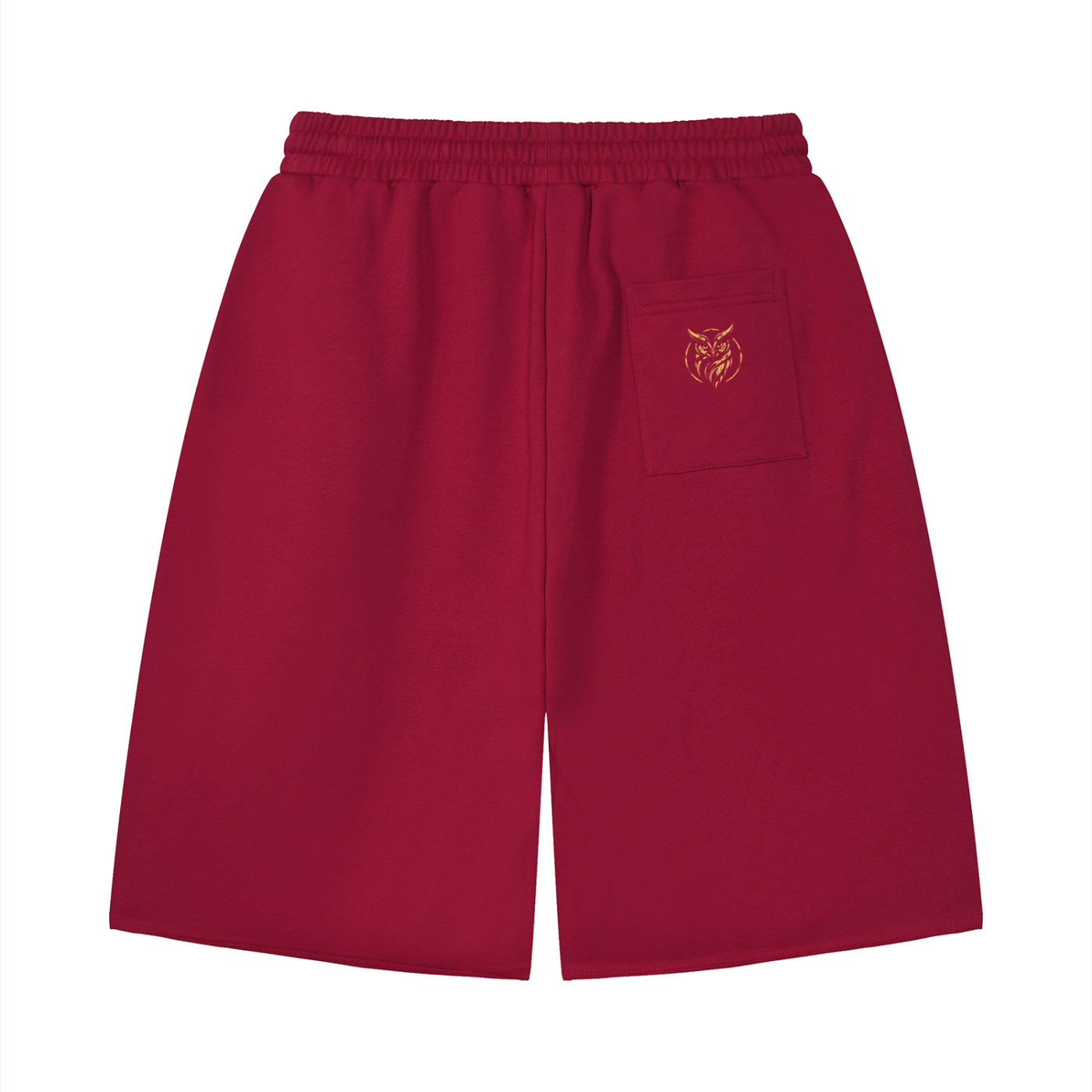 Unisex Loose Raw Edge Shorts