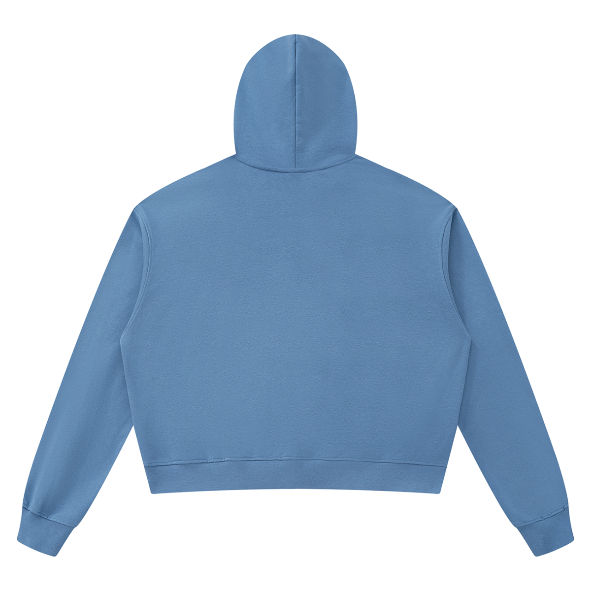 Unisex Boxy Raw Edge Hoodie