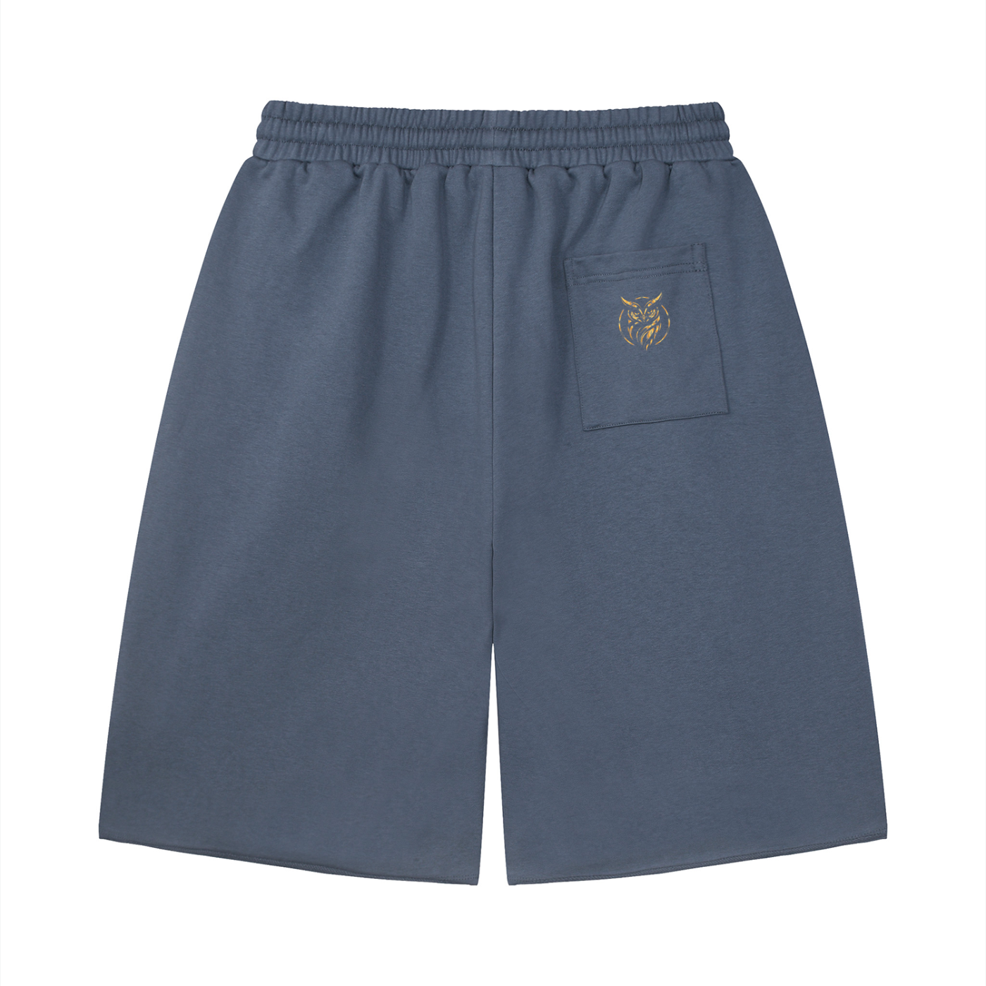 Unisex Loose Raw Edge Shorts