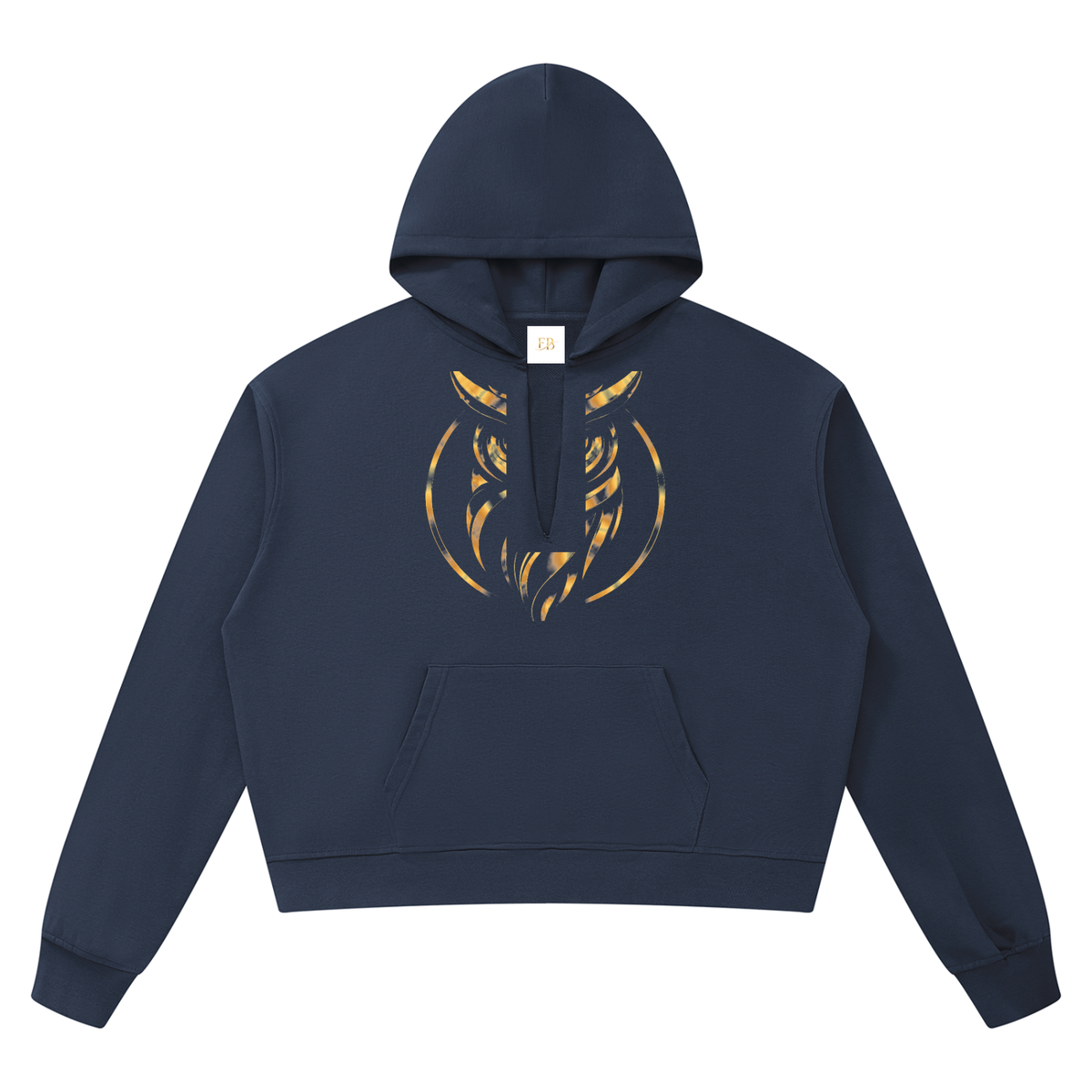 Unisex Boxy Raw Edge Hoodie