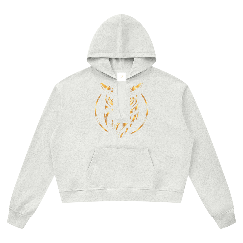Unisex Boxy Raw Edge Hoodie