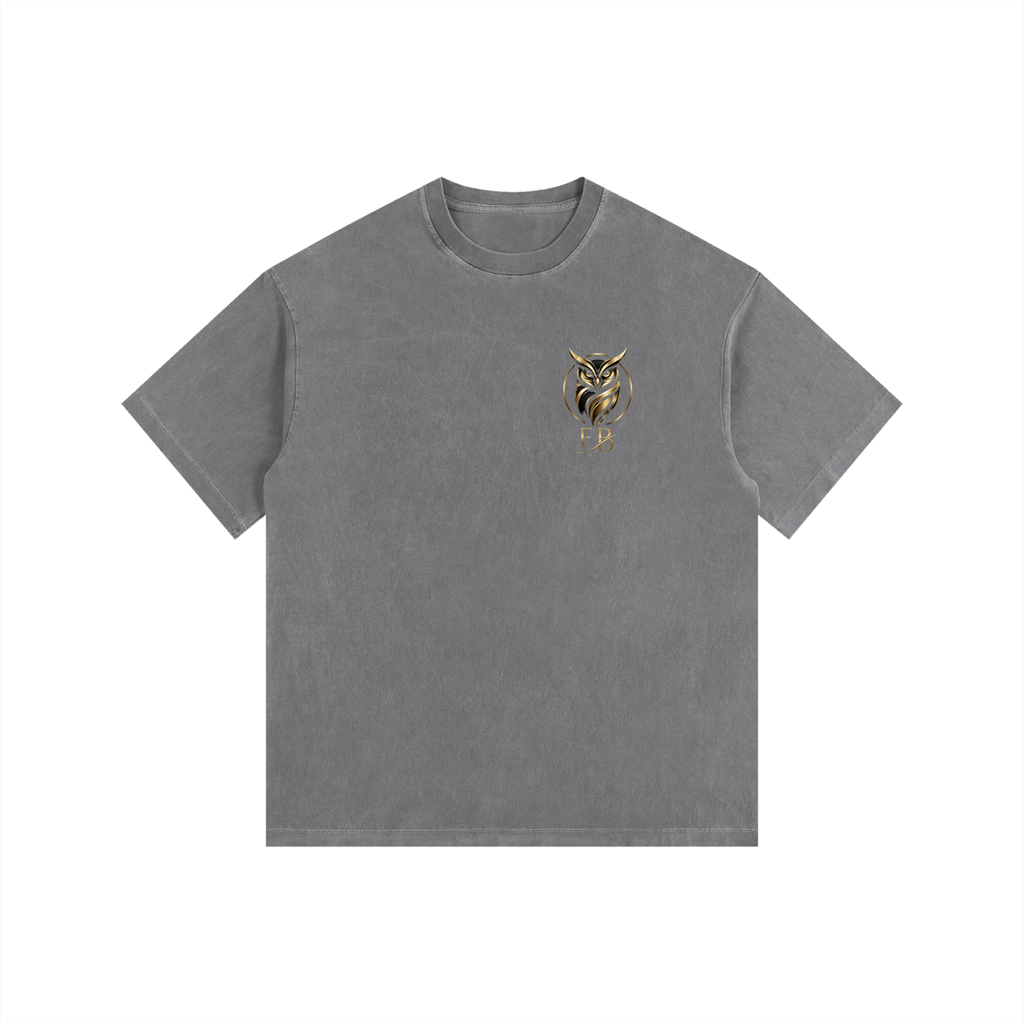 Vintage Washed Oversized Cotton T-Shirt