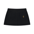 Women's Studded Denim Mini Skirt