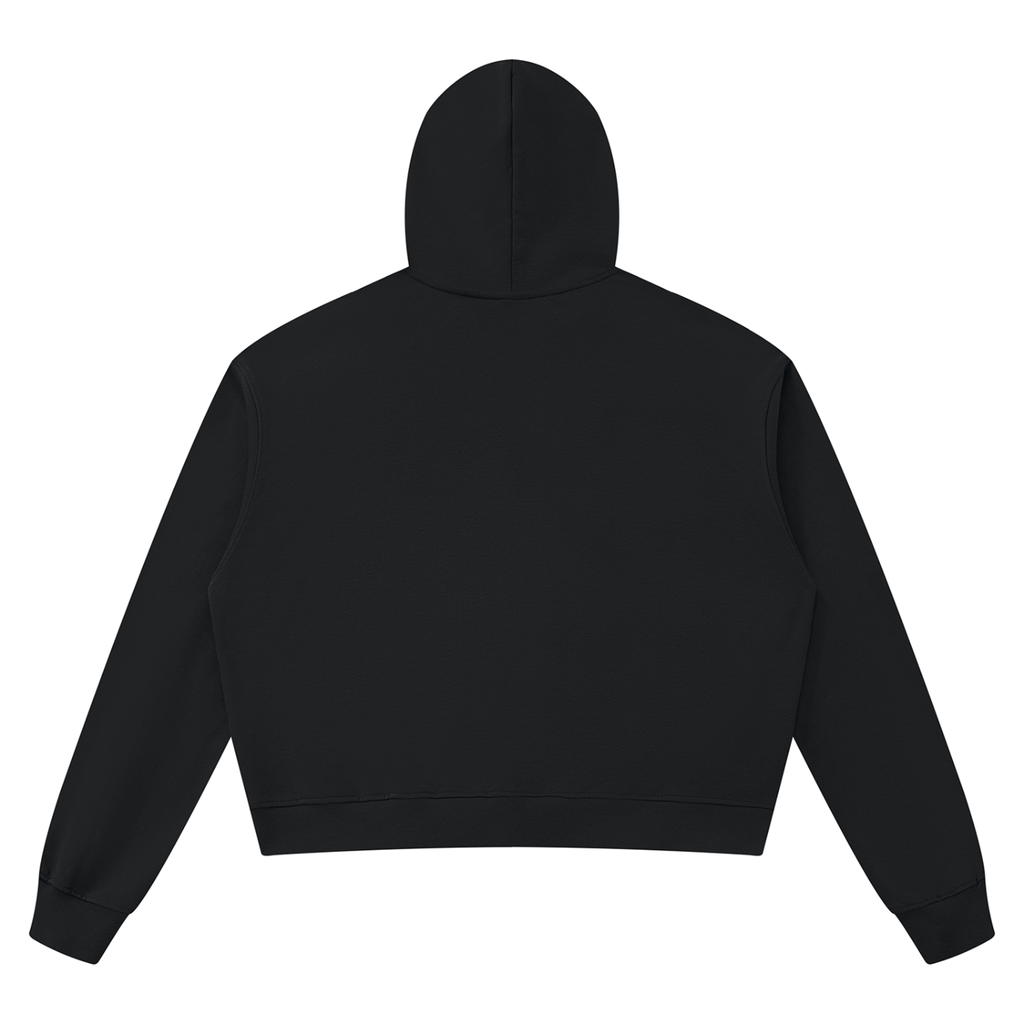 Unisex Boxy Raw Edge Hoodie